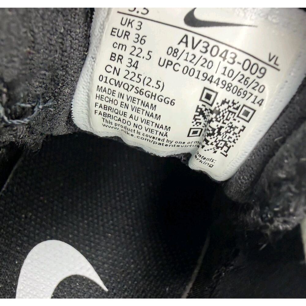 Nike Zoom Hyperdiamond 3 Elite Softball Cleats White/Black AV3043-009 Womens 5.5 - Picture 4 of 10